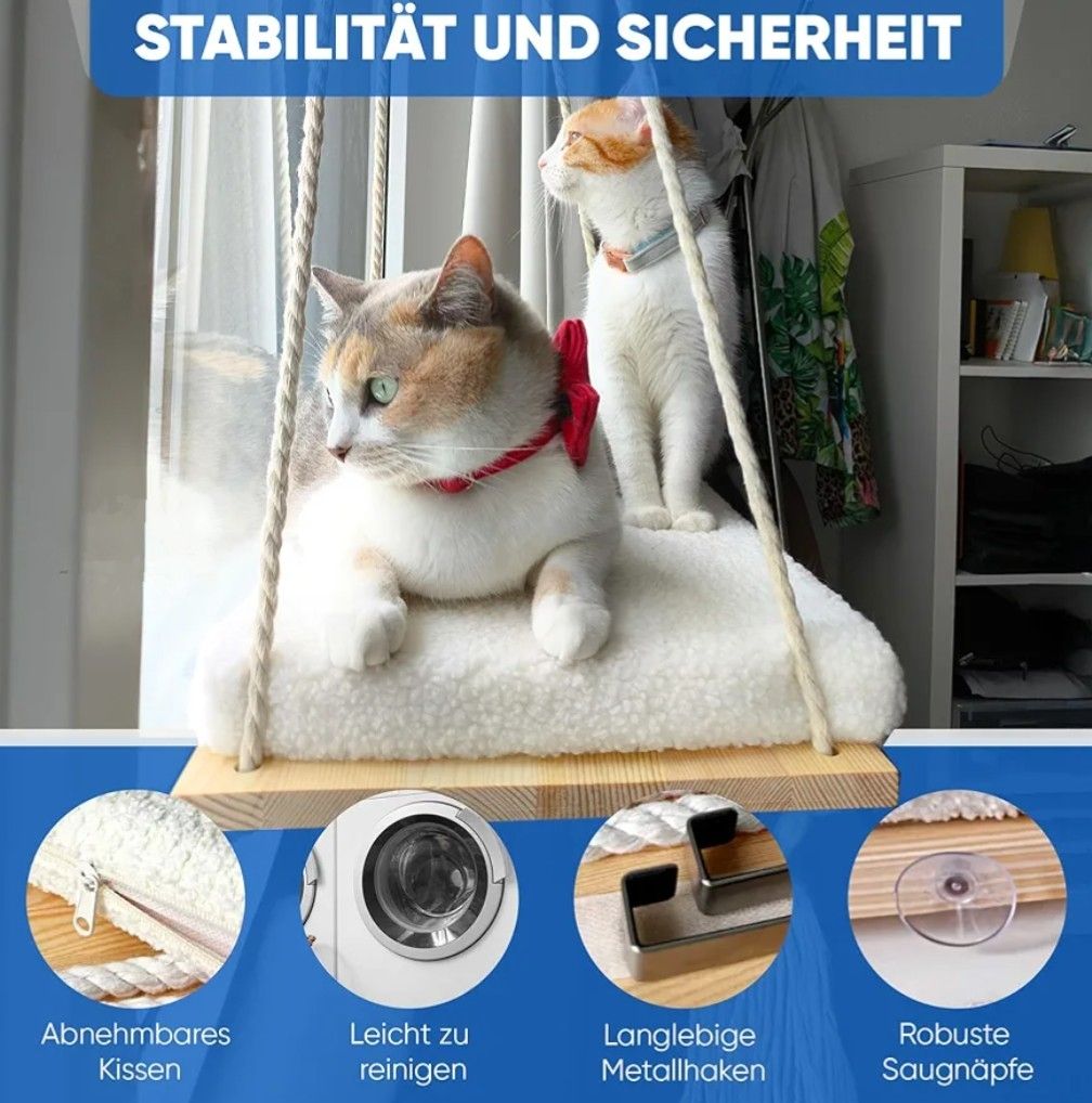 Cucce & Letti: Katzen Fensterliege – Nuovo e nell'imballaggio originale da Winterthur venduto da SwissPrime 3