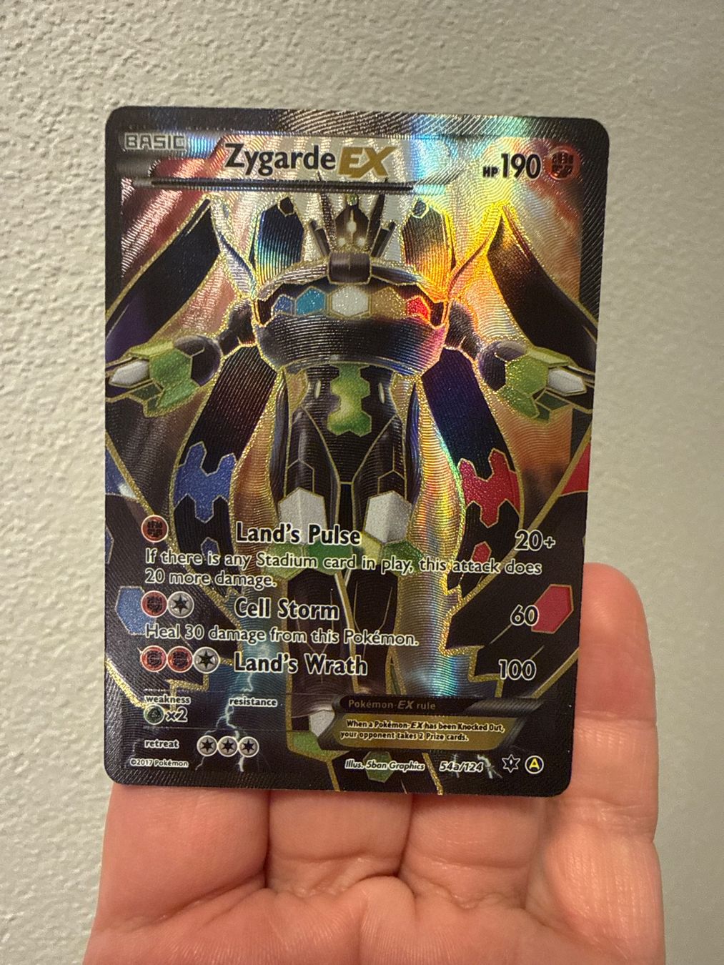 Cartoline: Pokemon Zygarde EX – Usato da Frauenfeld venduto da Poke_Toniii
