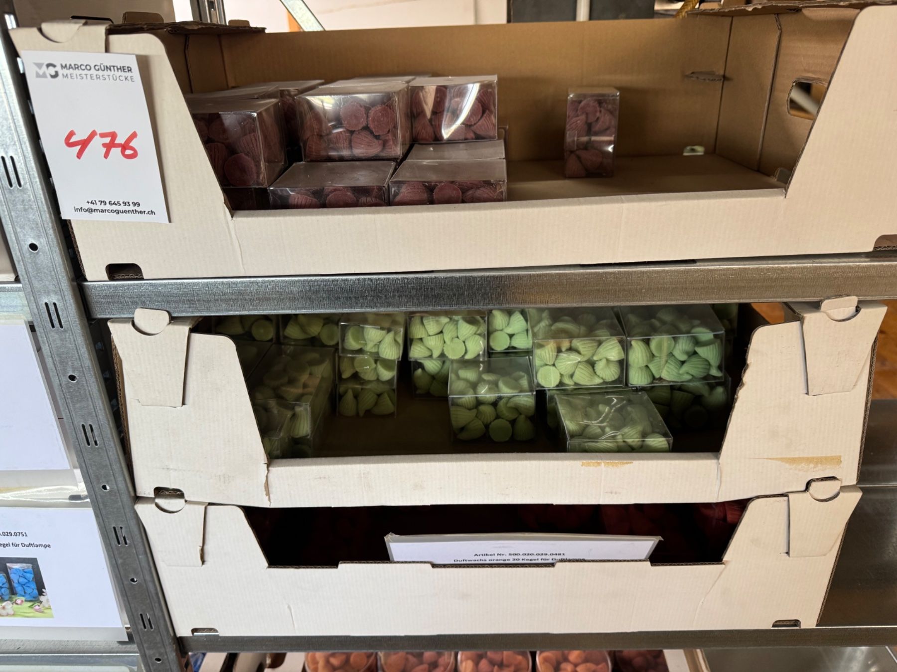 Bougies: 476 Posten Duftwachs aus Liquidation – D'occasion à Derendingen par Meisterstuecke 7