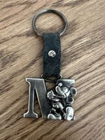 Disney Mickey Mouse Schlüsselanhänger Buchstabe M Vintage