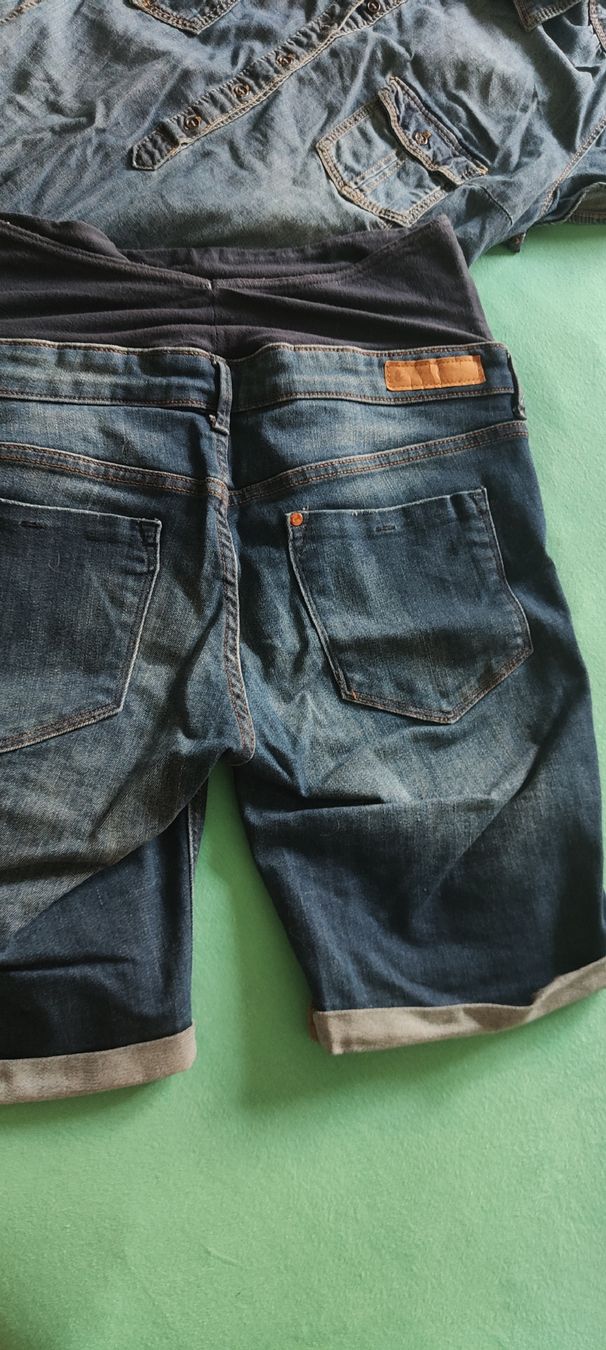 H&M Jeans: Schwangerschaftsshorts Gr 40 – Usato da Effretikon venduto da jeb_l9k5 1