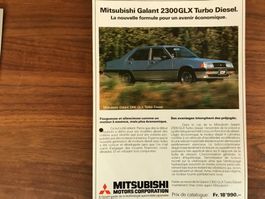 Mitsubishi Galant Turbo Prospekt