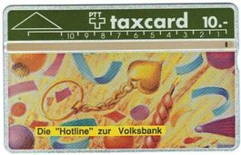 Taxcard 010G_06803 Volksbank Hotline gebraucht
