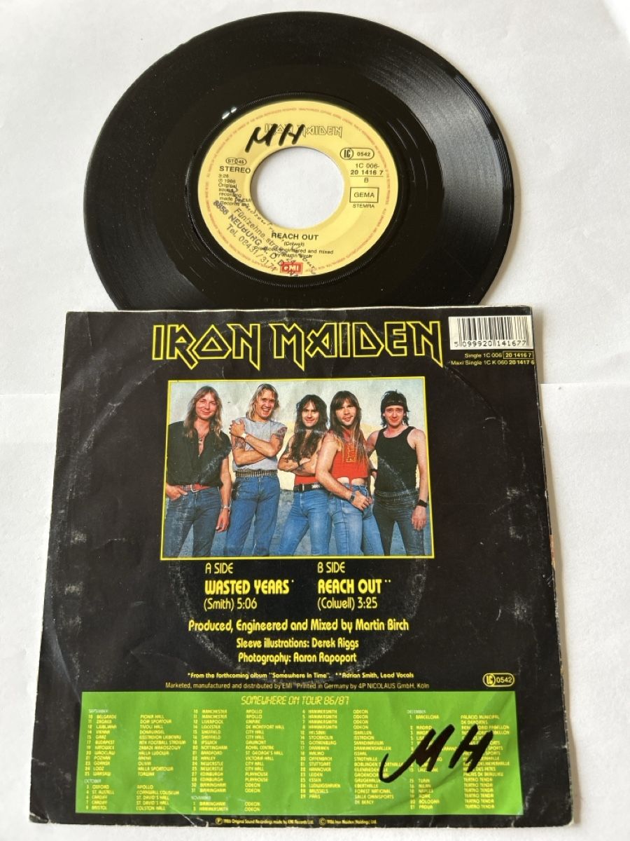 Dischi in vinile: Iron Maiden. 1986. Wasted Years – Usato da Faulensee venduto da Mizuno06 1