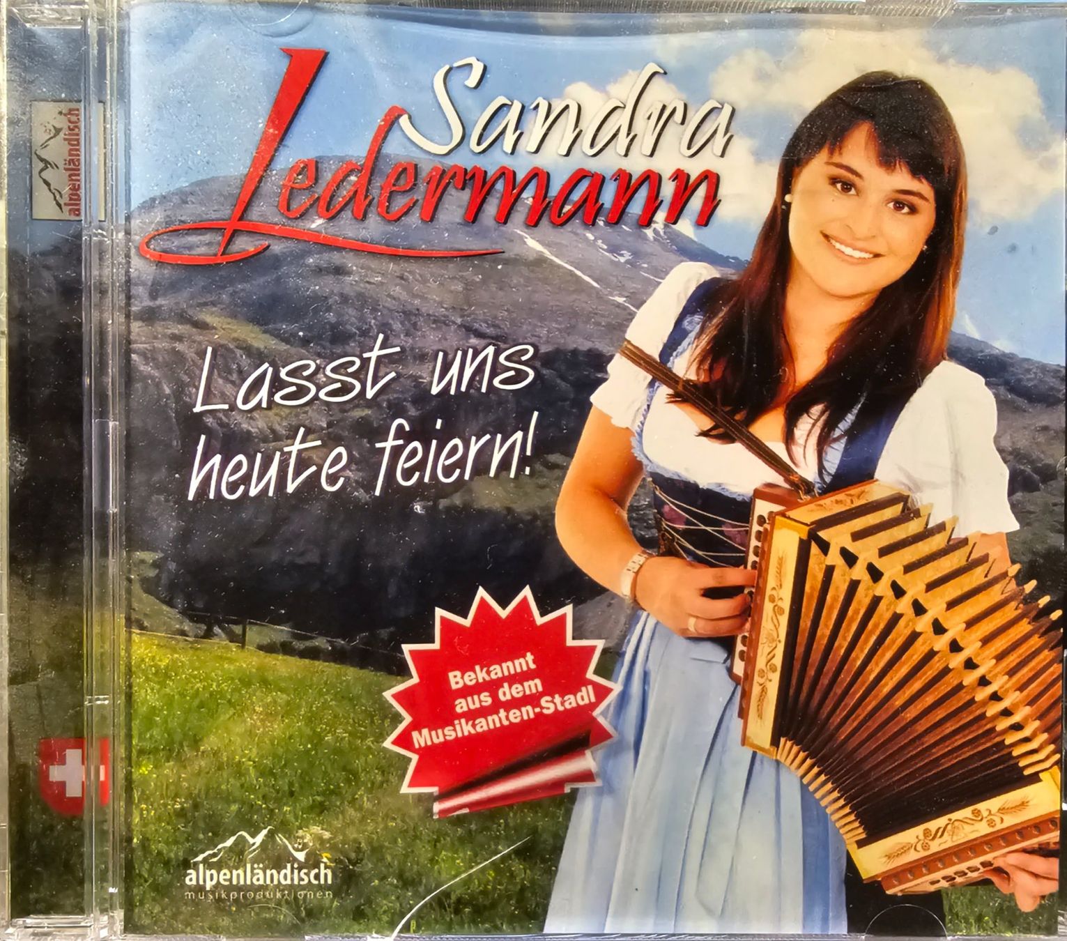 CD: Sandra Ledermann - Lasst uns heute feiern! – Usato da Wahlen b. Laufen venduto da Cg10