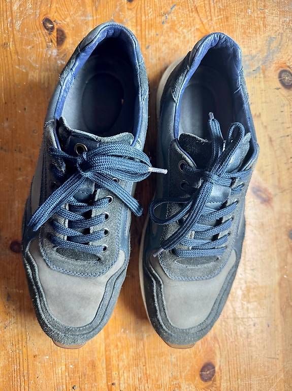 Scarpe da uomo: Herrenschuh SIOUX, Gr. 45, dunkelblau – Usato da Zürich venduto da fonti04 1