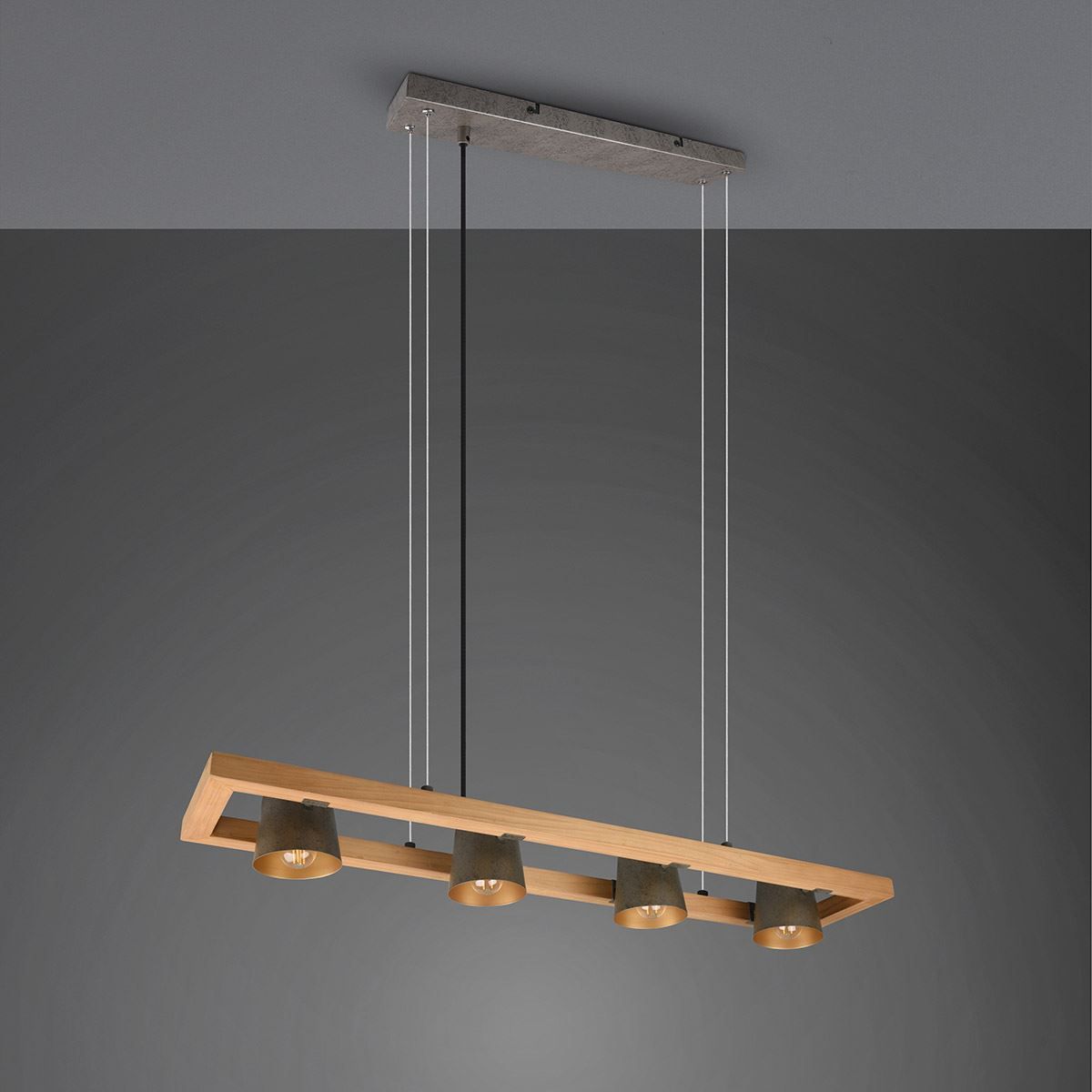 Kronleuchter & Deckenlampen: Vintage Pendelleuchte, 100 cm x 21 cm – Neu (gemäss Beschreibung) aus Kreuzlingen von Smart-Light 6