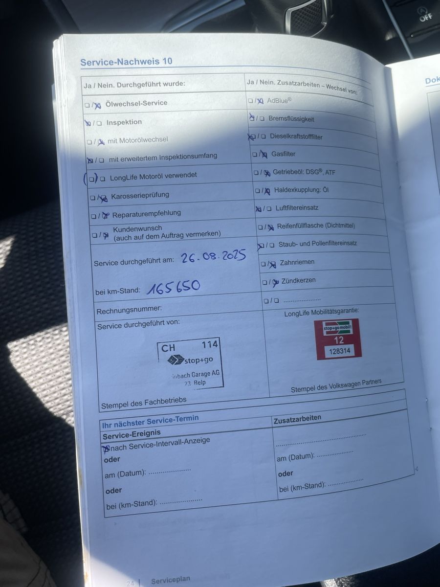 VW Autos: Passat Variant 2.0 TDI 2014 – Gebraucht aus uetendorf von Stahr 7