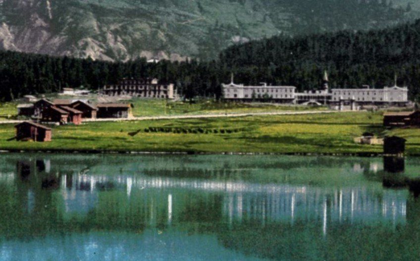 Cartoline postali: Davosersee m. d. deutschen Heilstätte – Usato da Aarau venduto da kufi44 1