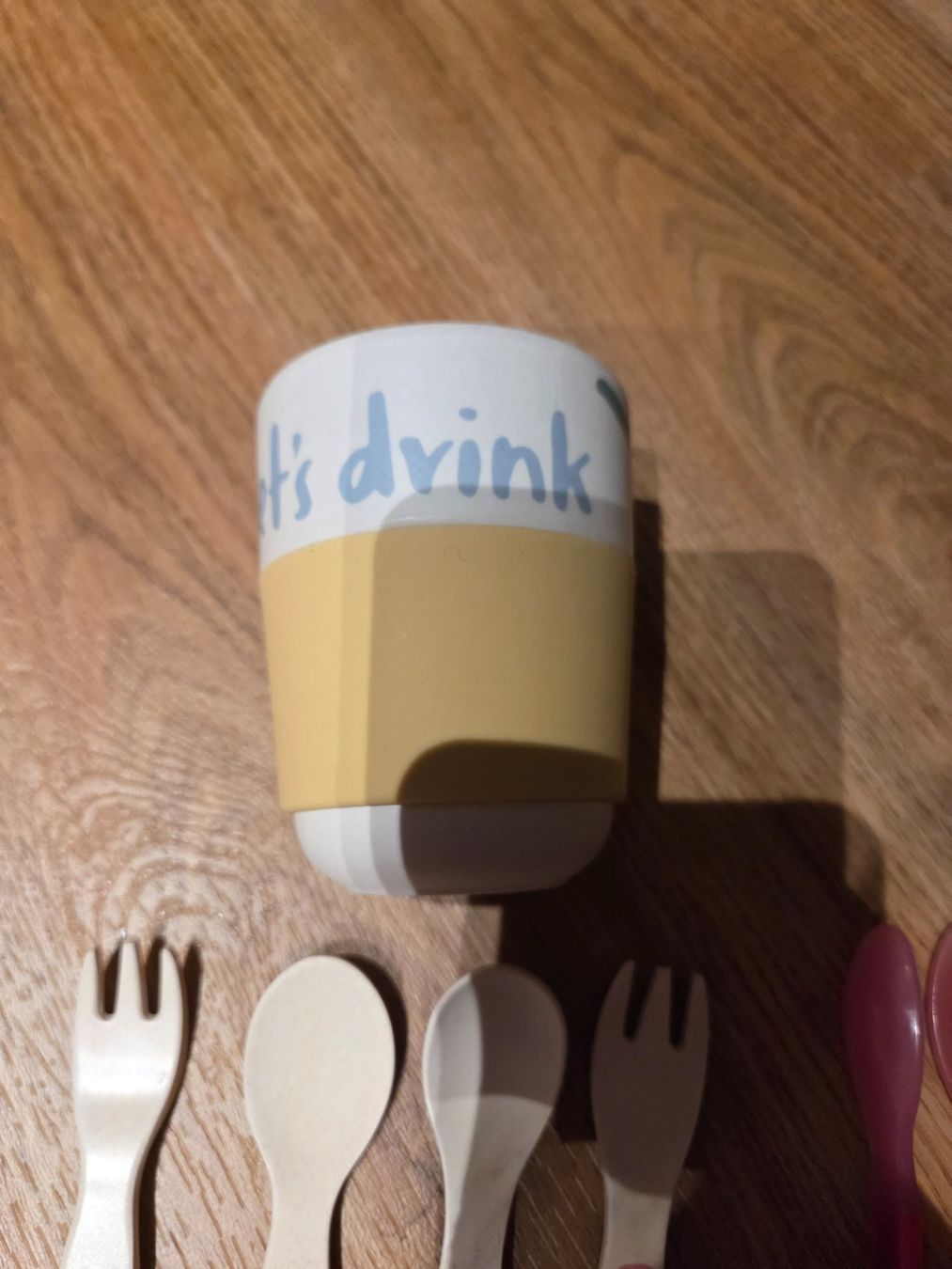 Set di posate: Kinderbesteck, Breilöffel, Becher – Usato da Heinrichswil venduto da frankie19860 1