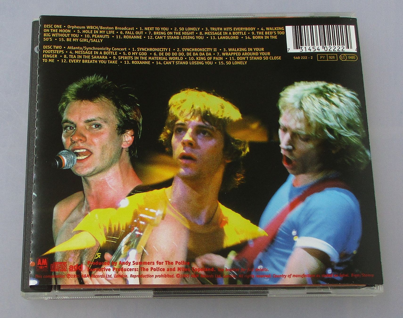 CD: THE POLICE - Live 2-CD – Usato da Wattwil venduto da Muriel11 1