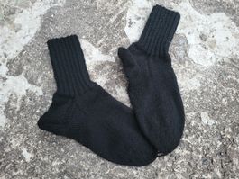 Warme Wollsocken Stricksocken Arbeitssocken NEU Handarbeit