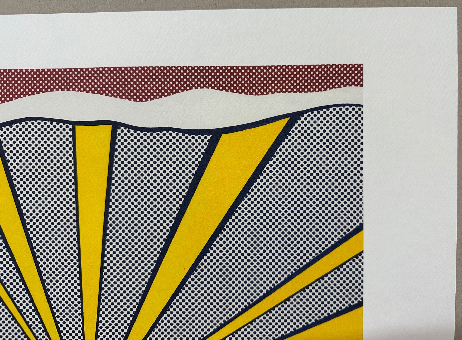 Poster & Bilder: Roy Lichtenstein: Sunset 20/150 – Neu (gemäss Beschreibung) aus Meilen von Smgdesign 4