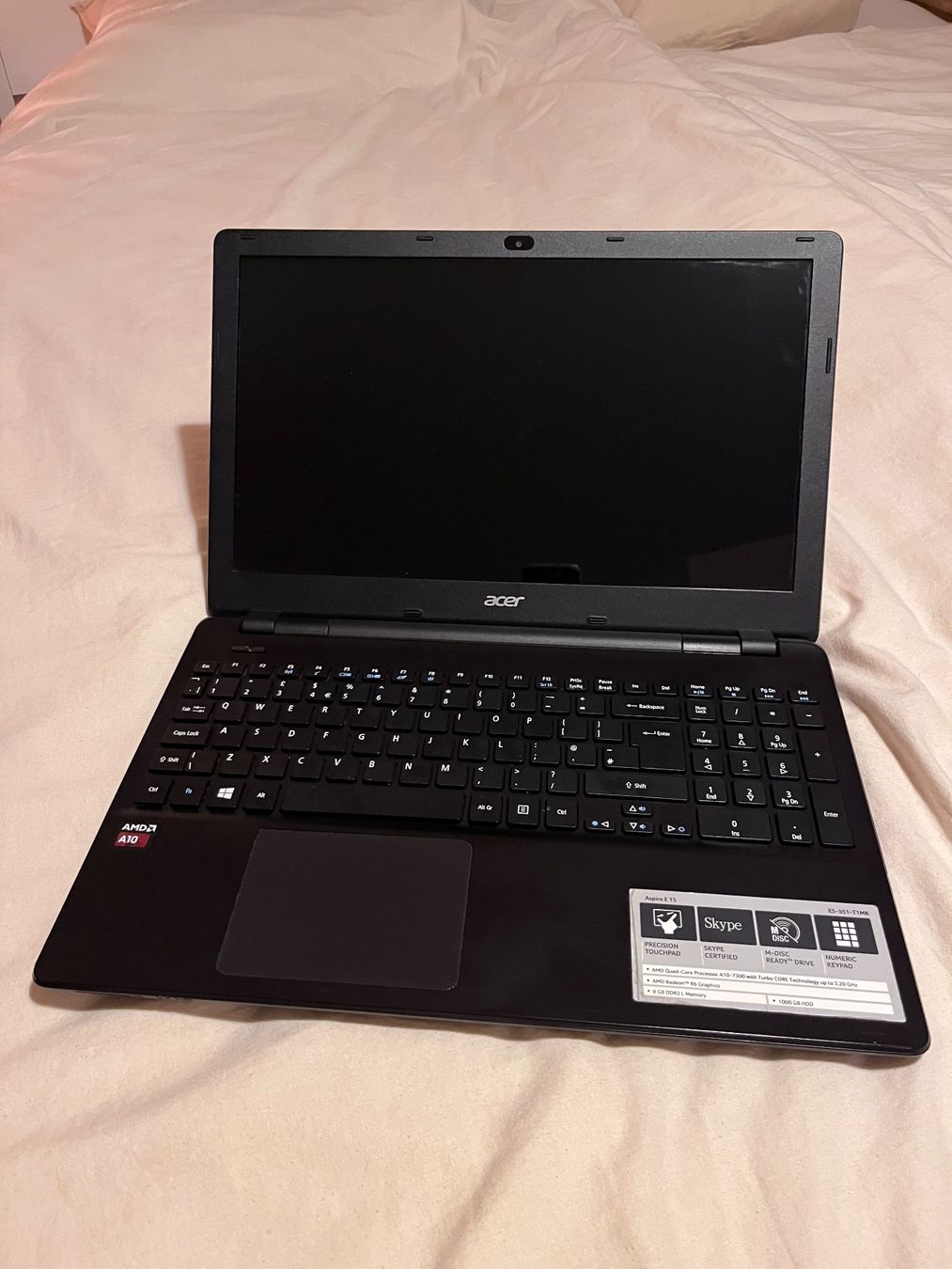 Acer Notebook: Acer Aspire E 15 Laptop E5-551-T1MK – Usato da Riehen venduto da lpe_fp52 7