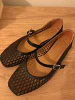 Leder Ballerinas