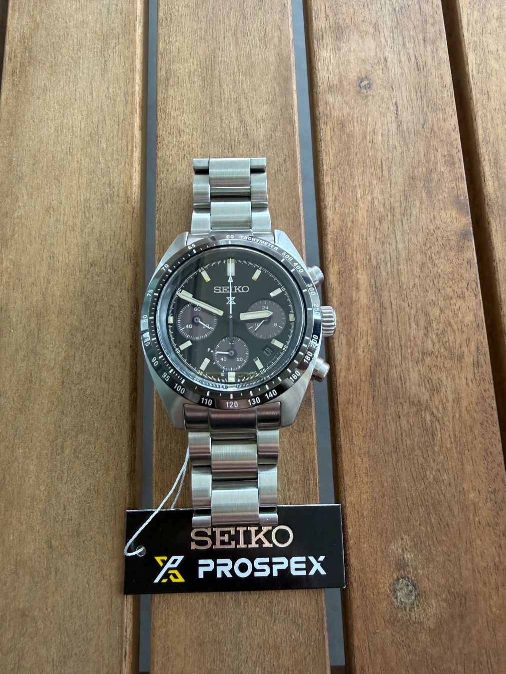 Seiko Orologi: Seiko Speedtimer Chronograph - Neuwertig mit Box & Papieren – Nuovo (secondo la descrizione) da Uffikon venduto da Classy- 1