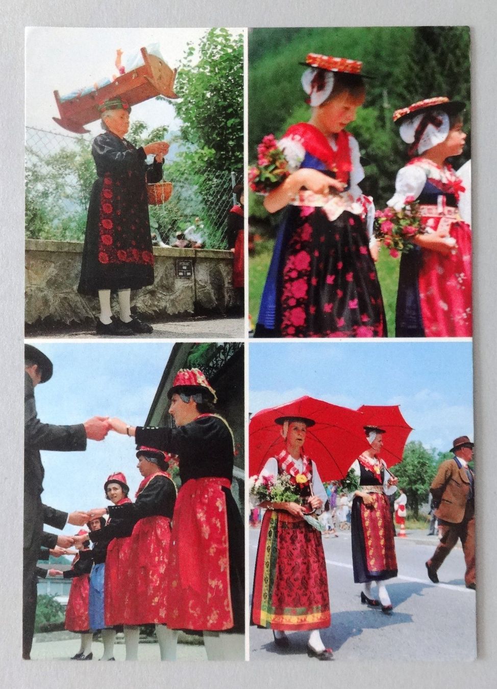 Cartoline postali: Costumes et folklore du Valais – Difettoso da Fétigny venduto da Billy2miny