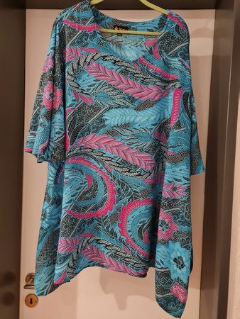 Neu: Bluse - bunt - Einheitsgrösse - bis ca.42/44