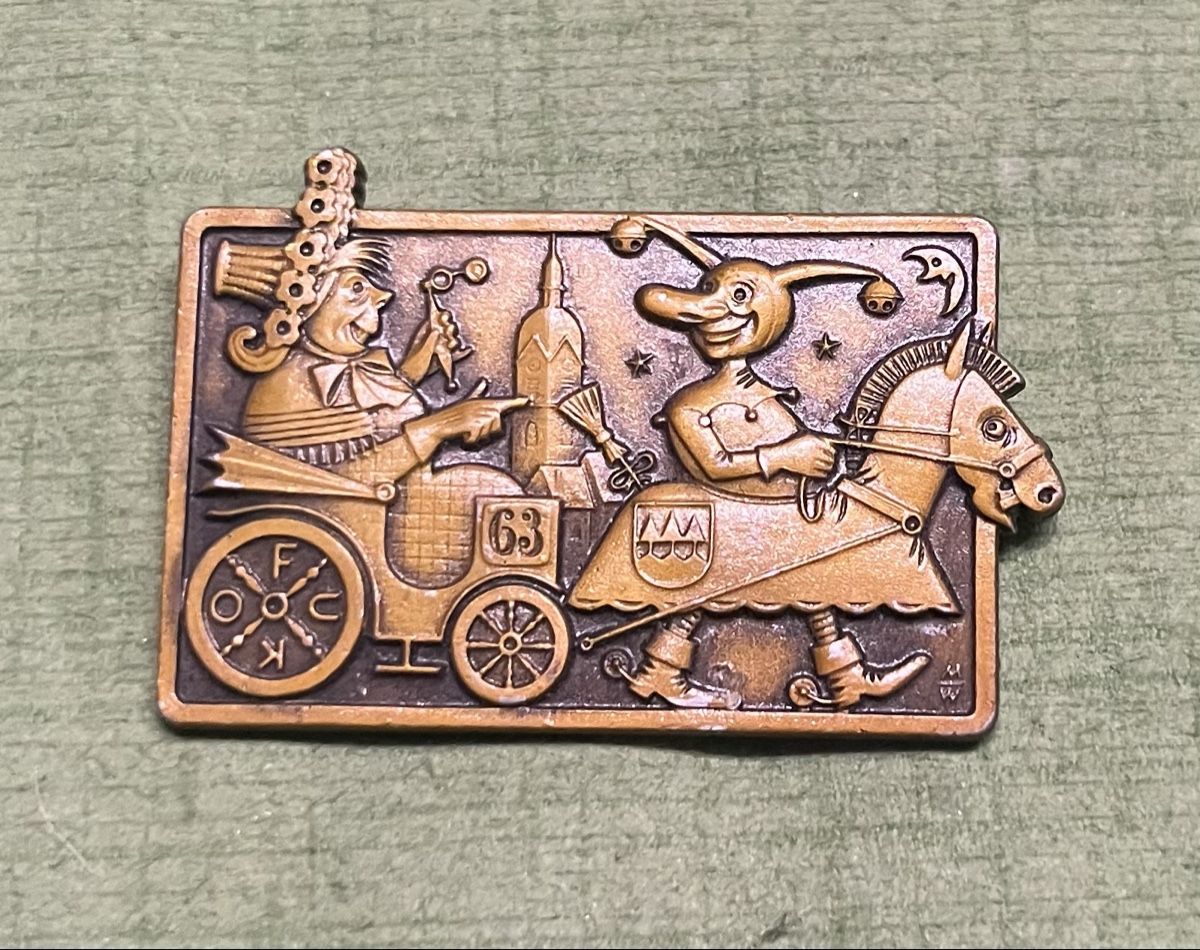 Placchette & Badge: FUKO Fasnachtsplakette 1963 – Usato da Itingen venduto da Bebbi6569