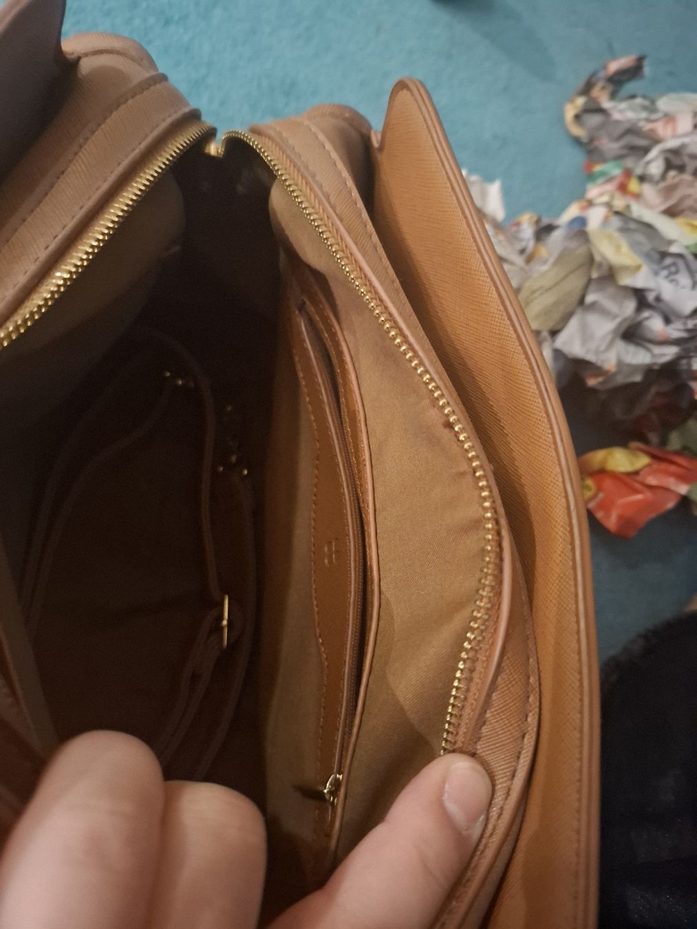 Taschen für Damen: Braune Handtasche – Gebraucht aus Thalheim AG von jul_hv5t 4