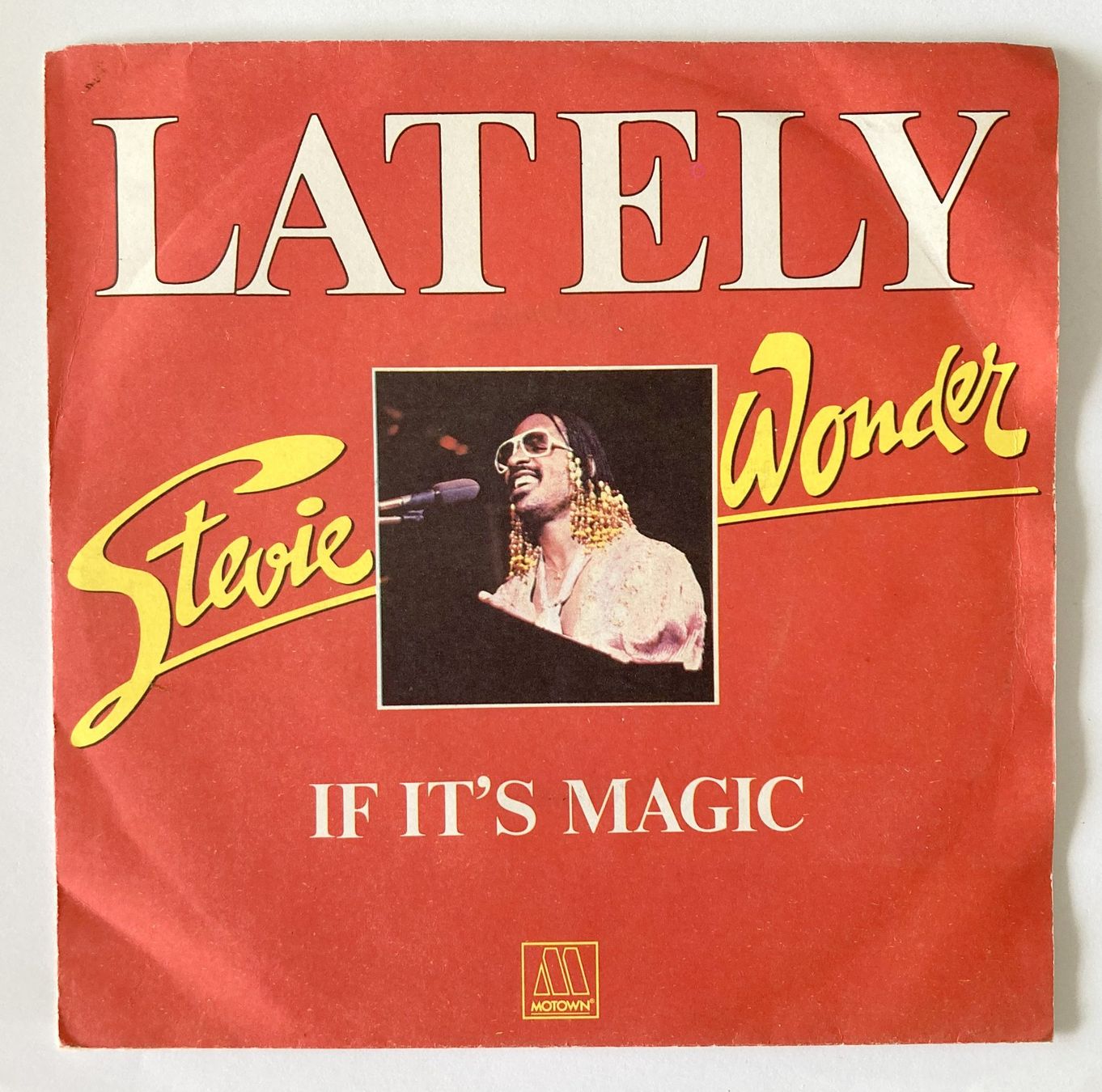 Vinyles: STEVIE WONDER - LATELY – D'occasion à Bottens par hotter-than-hell