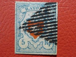Rayon I (h''blau) 17II T.36 B1-RO, breitrandig, Kat: 675.-+