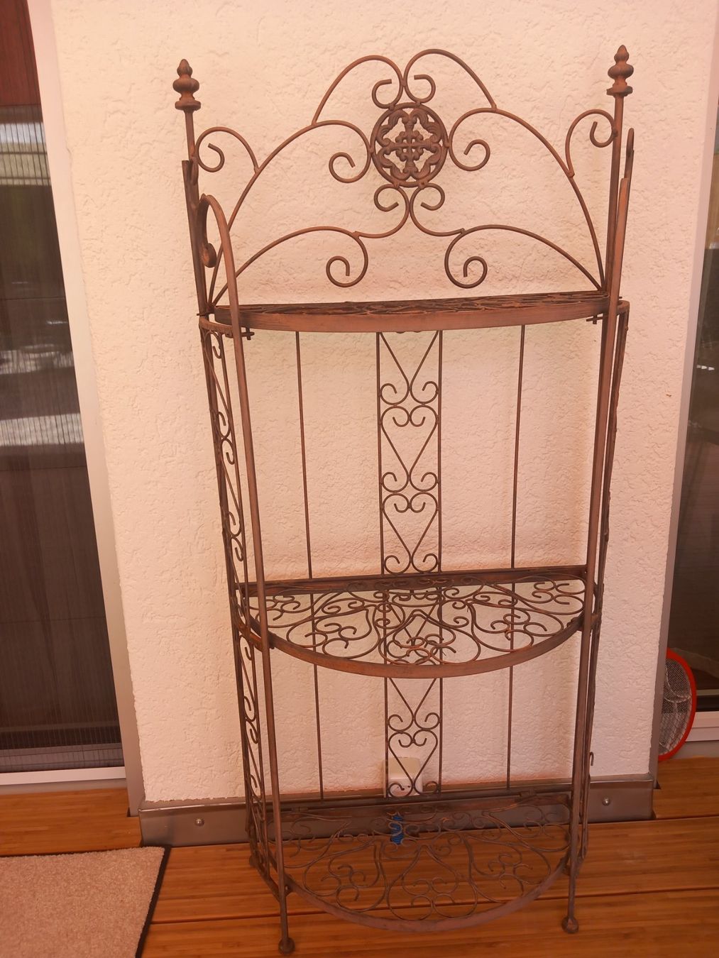 Scaffali: Eisenregal / Blumenregal für Garten oder Wohnung – Usato da Wettingen venduto da Socrates11 3