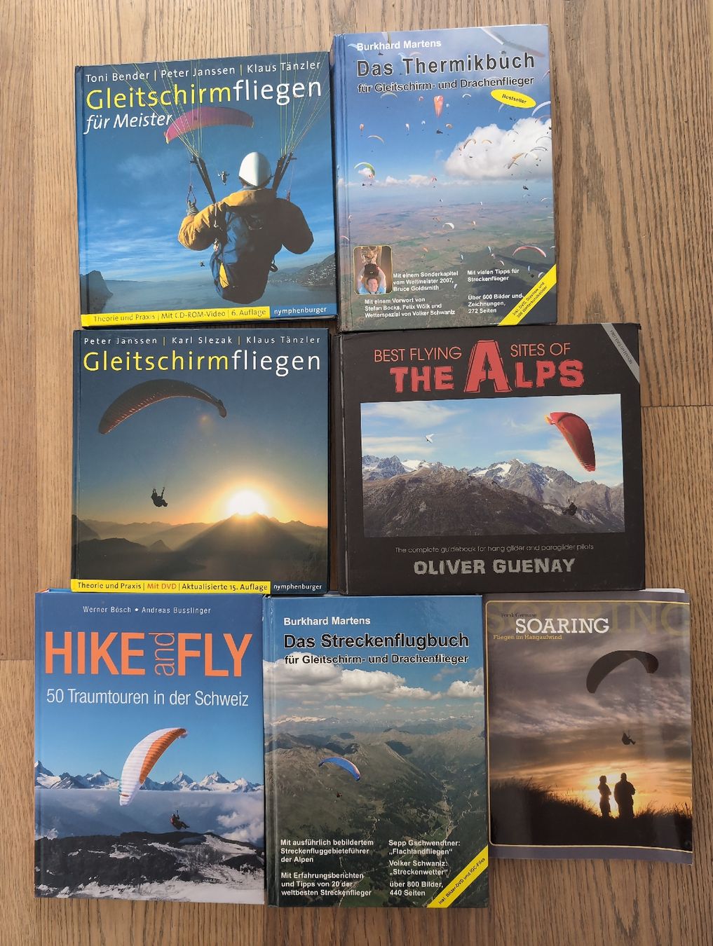 Libri: Bücher Set Gleitschirm Fliegen – Nuovo (secondo la descrizione) da Egg b. Zürich venduto da Muntinga