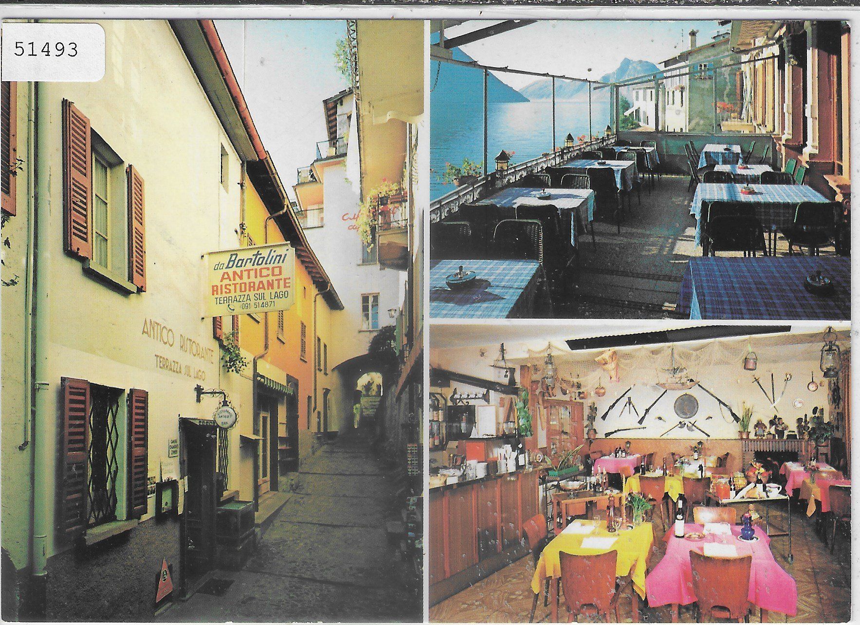Ansichtskarten: Gandria - Ristorante Antico – Gebraucht aus Ettingen von Kartenplanet