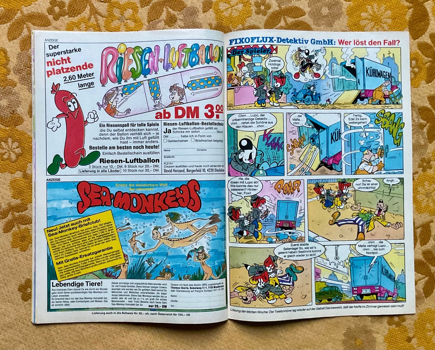 Fumetti: Fix und Foxi Heft Nr 36 von 1991 – Usato da Endingen venduto da nathan05 5