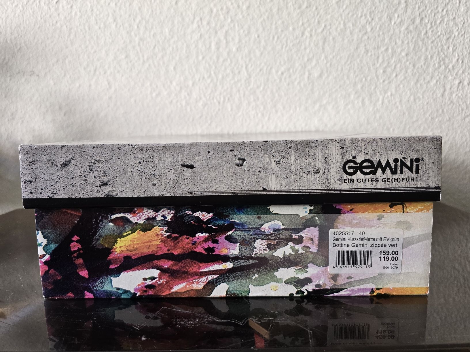 Scarpe da uomo: Gemini Boot Grün, 1Mal benutzt! NEU – Nuovo e nell'imballaggio originale da Basel venduto da sof_c7z7 3