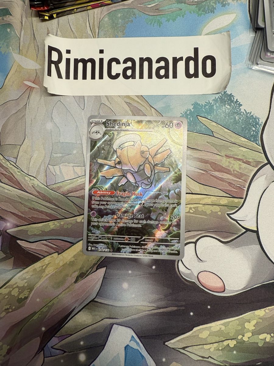 Pokémon Sammelbilder & Trading cards: 144/132 Shedinja 2025 Pokémon Mega Evolution EN MINT – Neu (gemäss Beschreibung) aus Niederweningen von rimicanardo