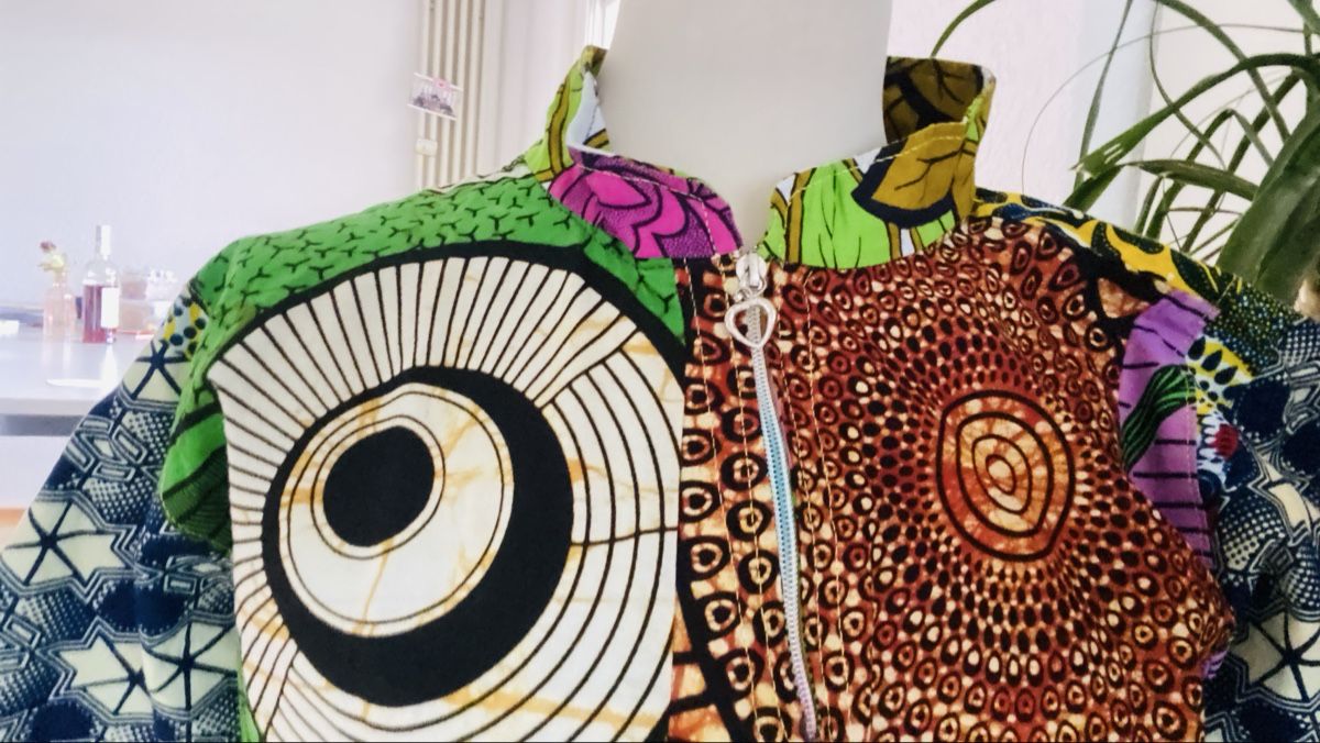 Tuniche: Tunique en Wax africain Taille 38 – Nuovo e nell'imballaggio originale da Moutier venduto da Happyvidedressing 2
