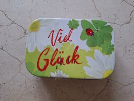 Blechdose "Viel Glück"