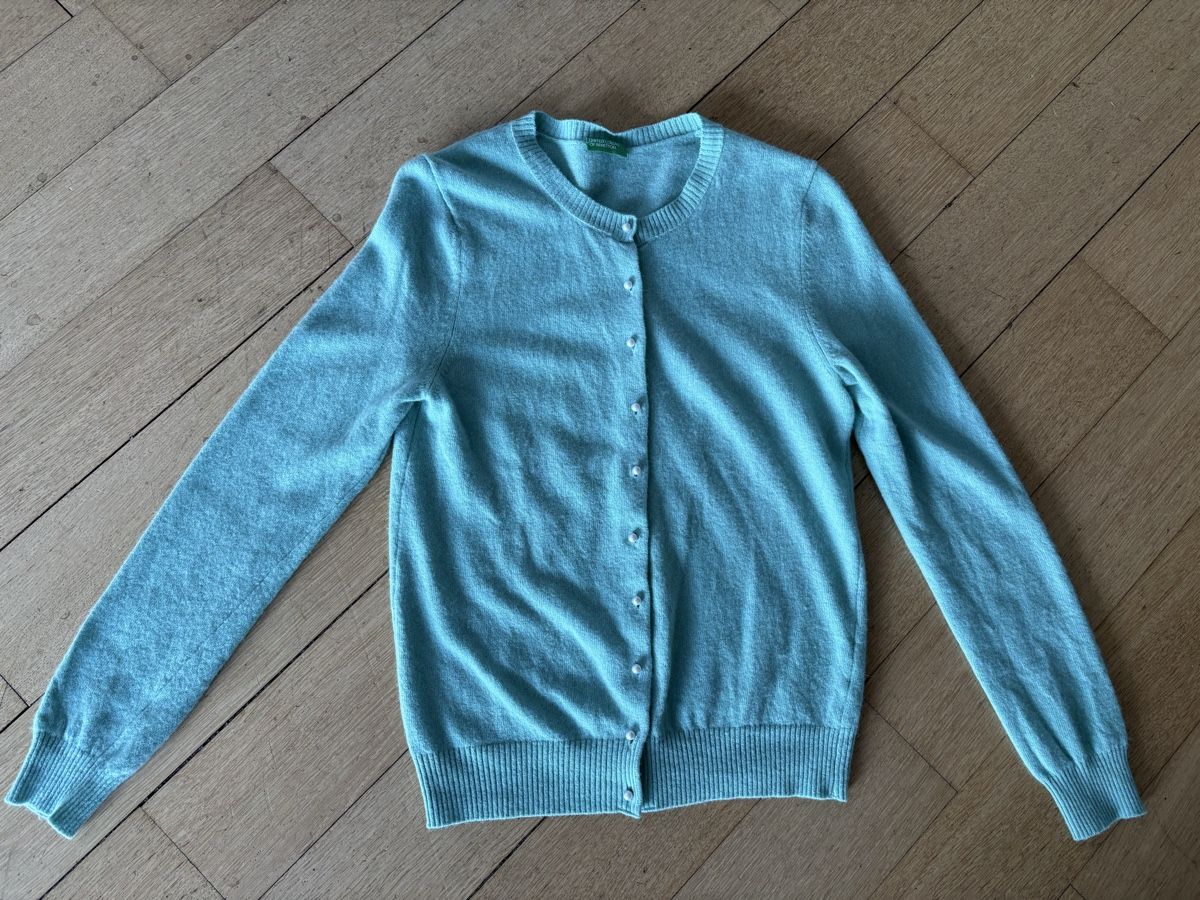 Benetton Giacche: Benetton Strickjacke, XS, Mintgrün, wunderschön – Usato da Bern venduto da Etzy 3