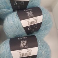 3 Kn. BELLA Lana Grossa Fb. 22-40710 blau