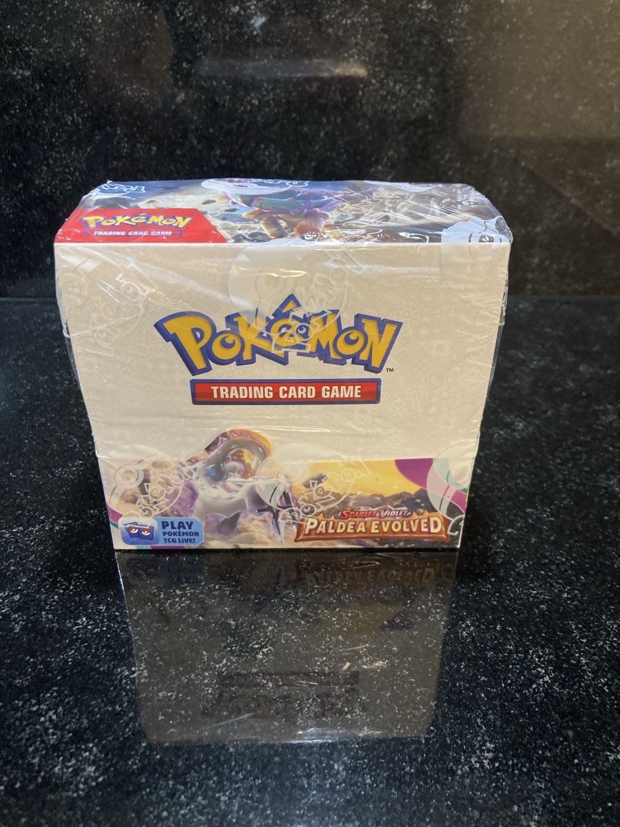 Pokémon Carte collezionabili: Paldea Evolved Display English Sealed + Acryl Case – Nuovo e nell'imballaggio originale da Wohlen AG venduto da Liridon22 1