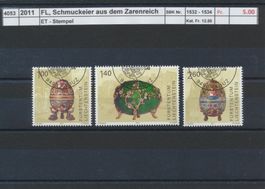 2011 FL, "Schmuckeier aus dem Zarenreich", ET - Stempel