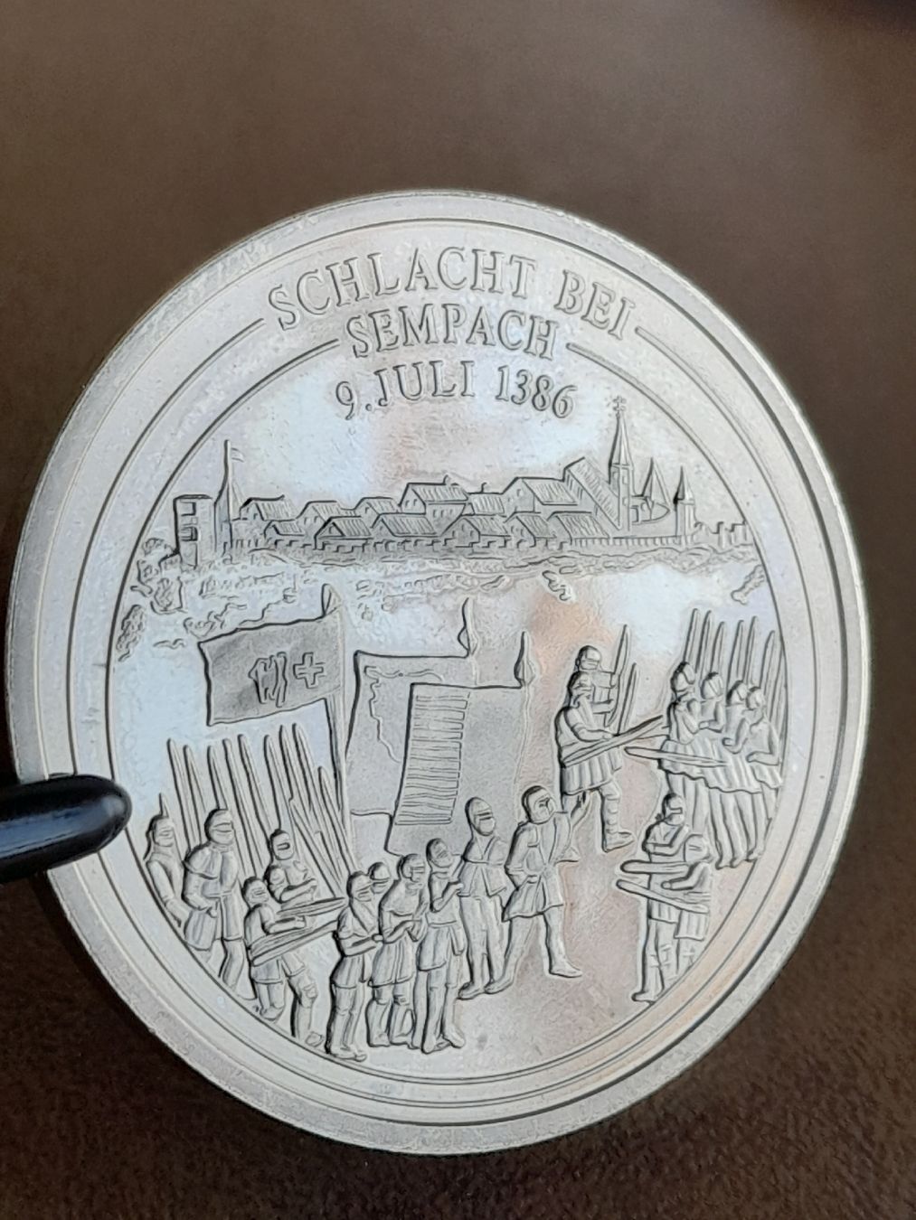 Medaglie: Schlacht bei Sempach 9 Juli 1386 – Usato da Basel venduto da Basel_20 7