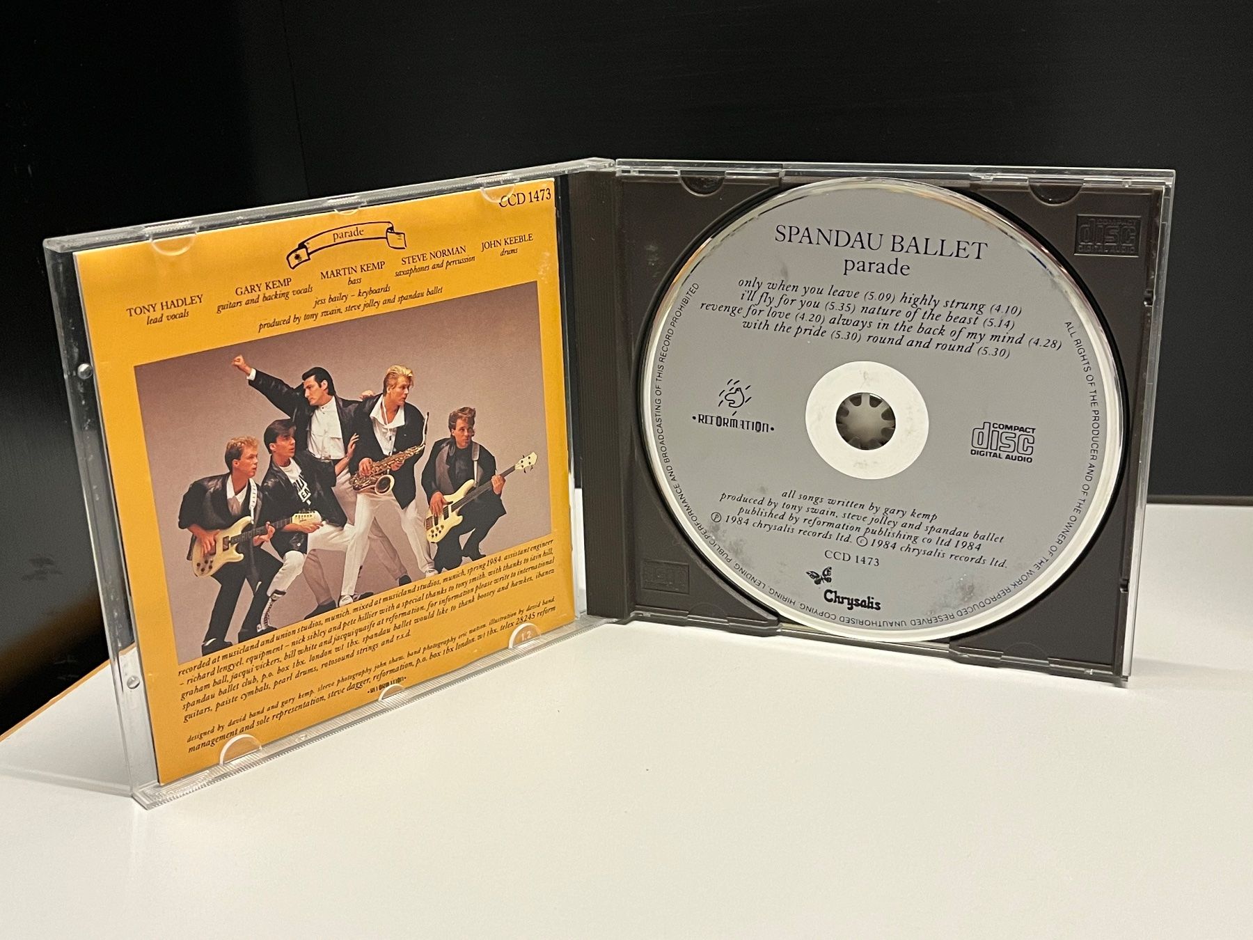 CD: Spandau Ballet - Parade - RHJ41A – Usato da Küsnacht ZH venduto da swisssales.net 2