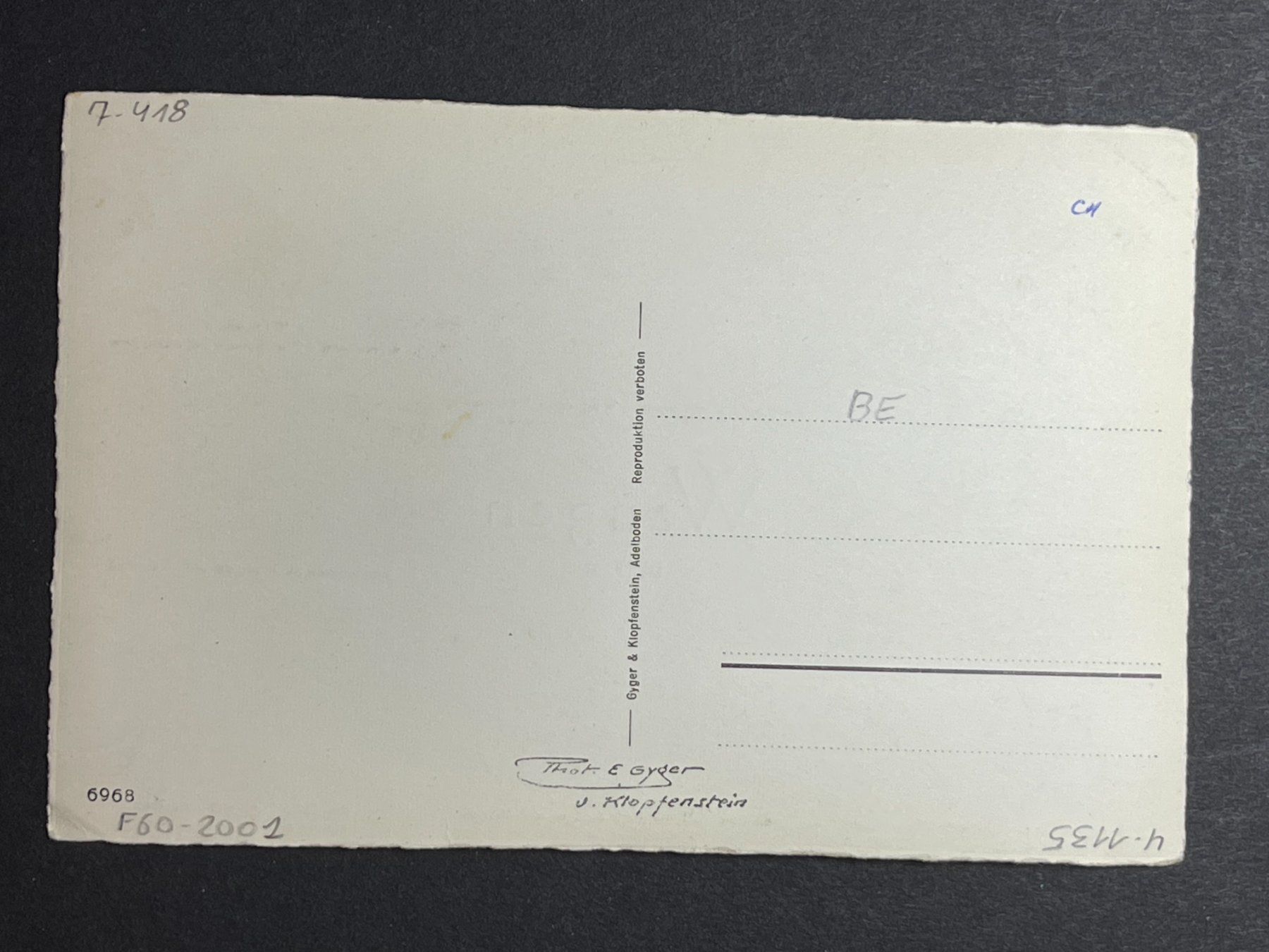 Cartes postales: Wengen – D'occasion à Steg VS par _vinci_ 1