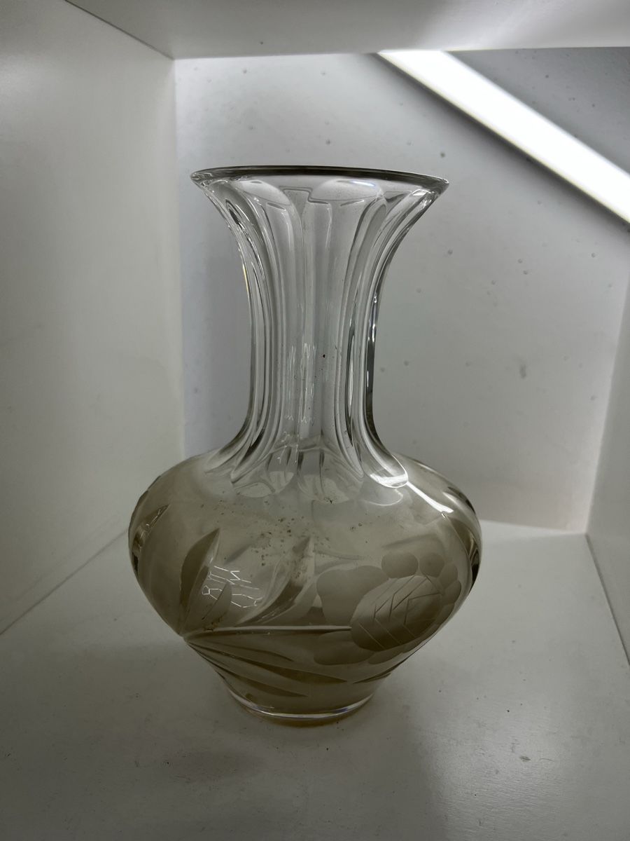 Vasi & Recipienti: Grosse Kristallglas Vase – Usato da Wettingen venduto da NickInc 1