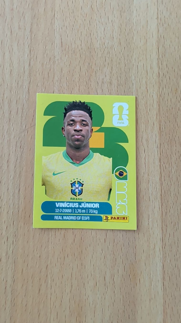Sticker: Panini WM Sticker Vinicius Junior - BRA14 – Nuovo (secondo la descrizione) da Wallisellen venduto da runaholic