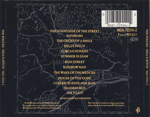 CD: The Pogues – Hell's Ditch – Usato da St.Gallen venduto da jalamusic 1