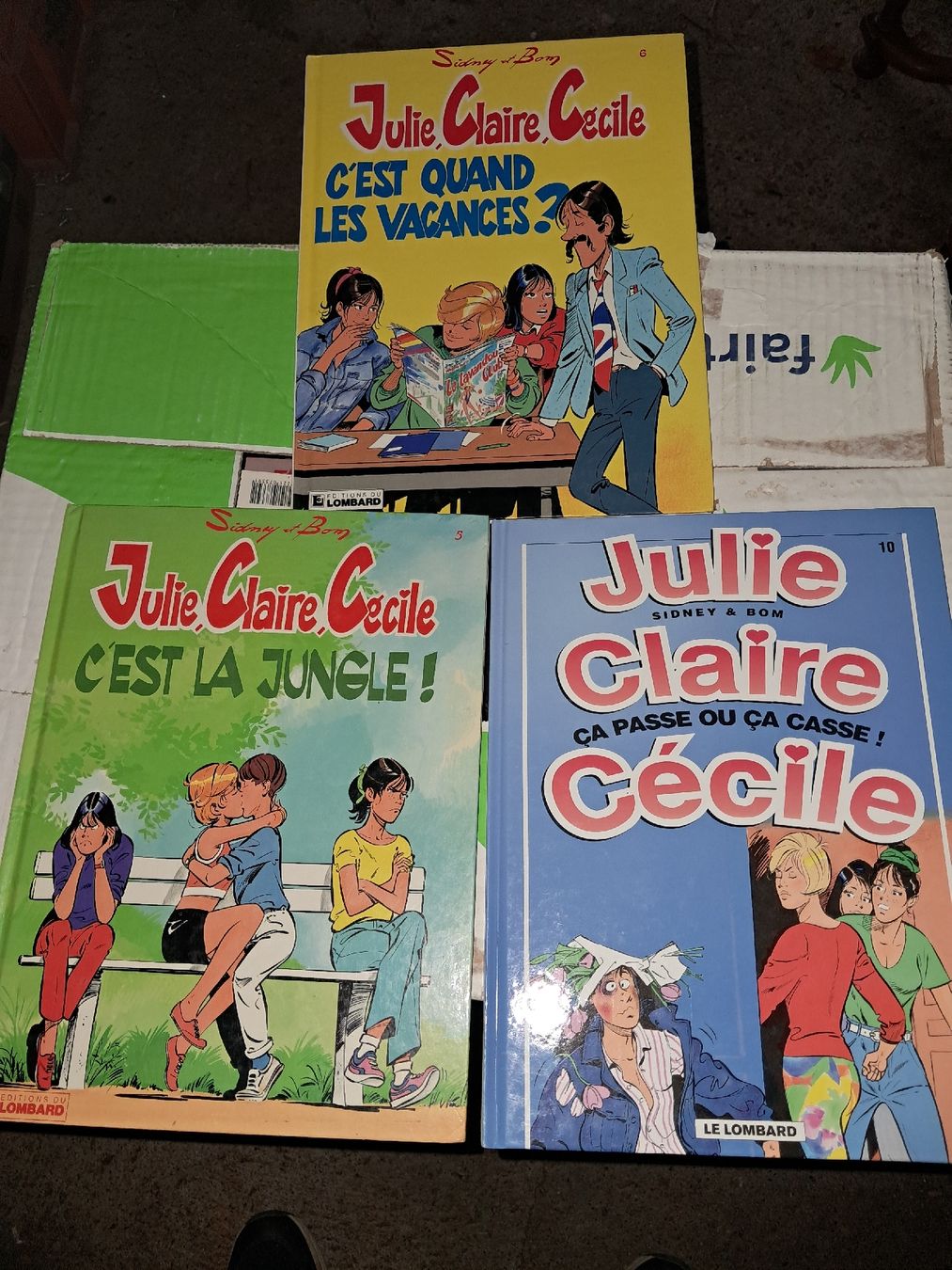 Comics: Lot de 3 Bd Julie,Claire,Cecile – Gebraucht aus Le locle von juliensaran