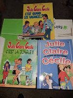 Lot de 3 Bd Julie,Claire,Cecile
