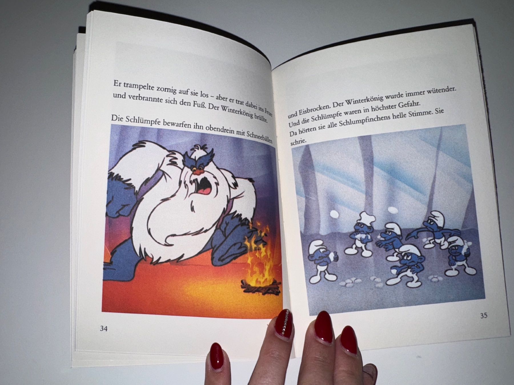 Libri: BUCH: Die Abenteuer der Schlümpfe, Der Winterkönig – Usato da Grosswangen venduto da Kleine.Knoepfe 5