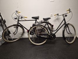 Coppia bici d'epoca (Bianchi) da uomo e da donna introvabili