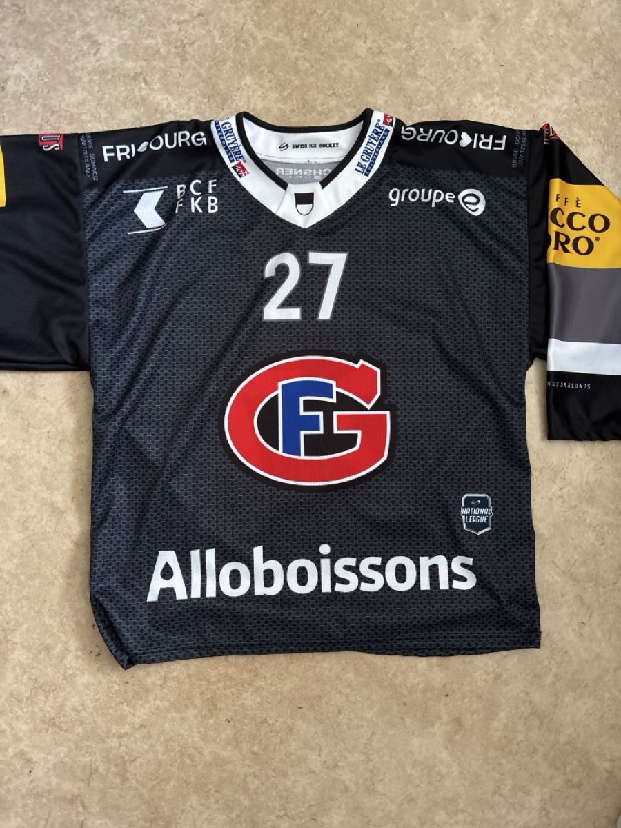 Fribourg-Gottéron Canottiere & Pantaloni: Gottéron Trikot #27 – Nuovo (secondo la descrizione) da Rechthalten venduto da Thierry_89
