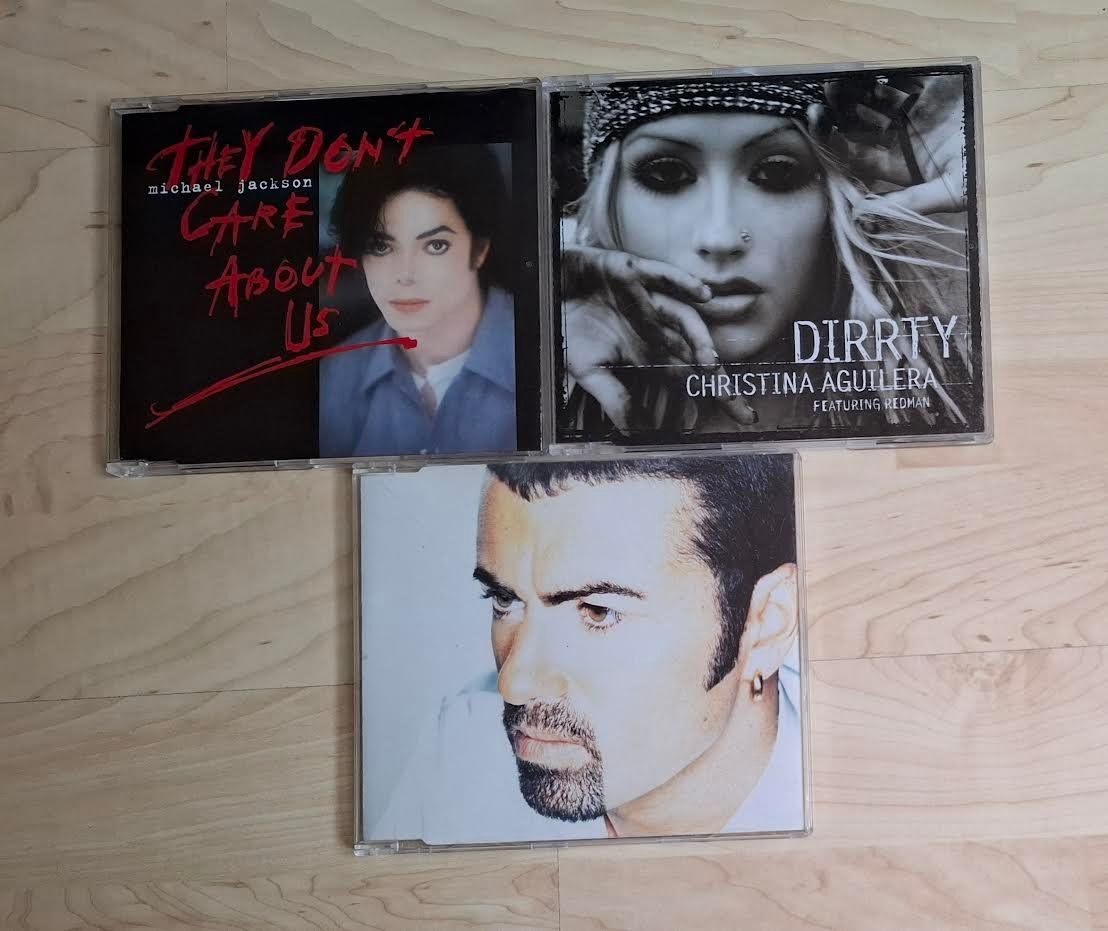 CD: 3x Maxi CD:Michael Jackson,George Michael,Christina Aguilera – Usato da Bischofszell venduto da icubus69